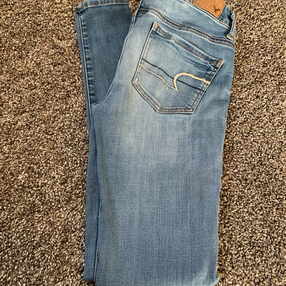 American eagle jegging jeans, size 0 long